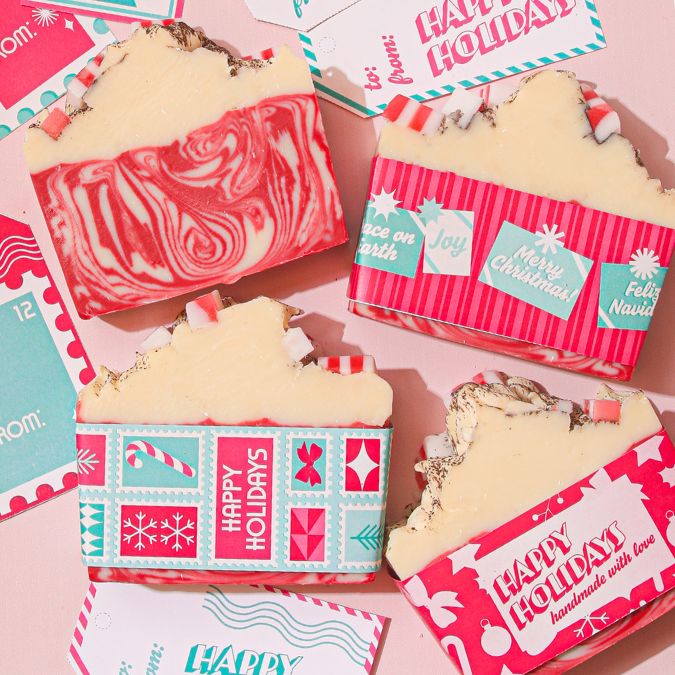 Peppermint Swirl Soap Project image number null