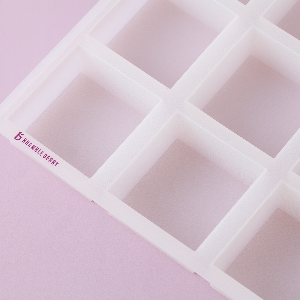 12 Cavity Square Batch Silicone Mold image number null