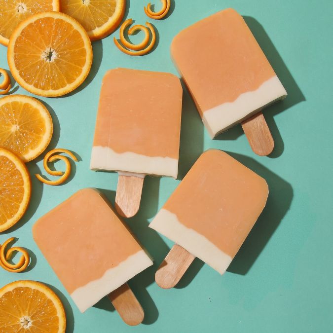 Orange Creamsicle Soap Project image number null
