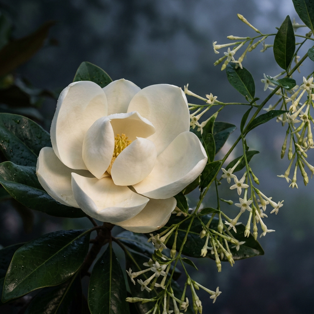 Smoked Magnolia Fragrance Oil image number null
