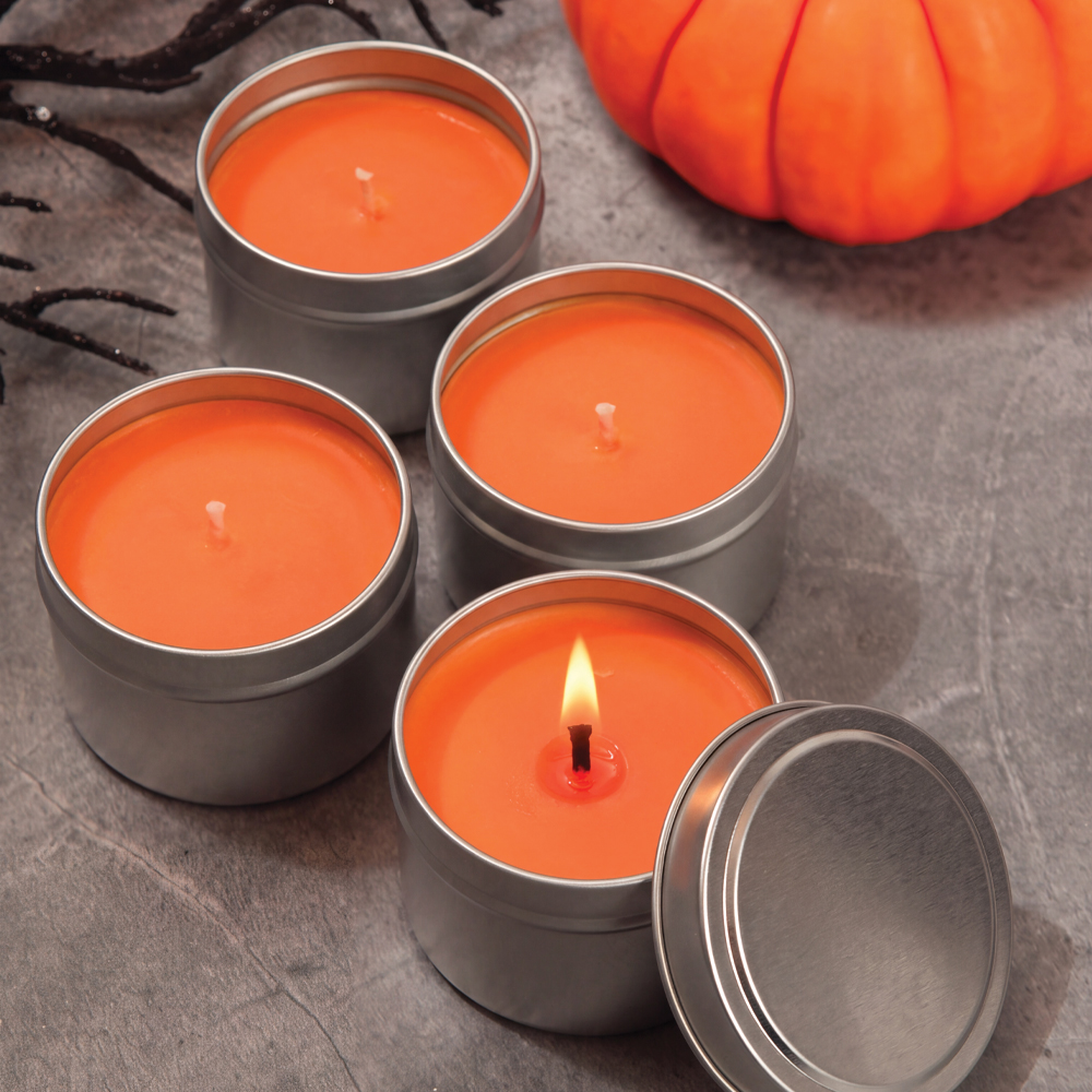 Golden Pumpkin Candle Project image number null