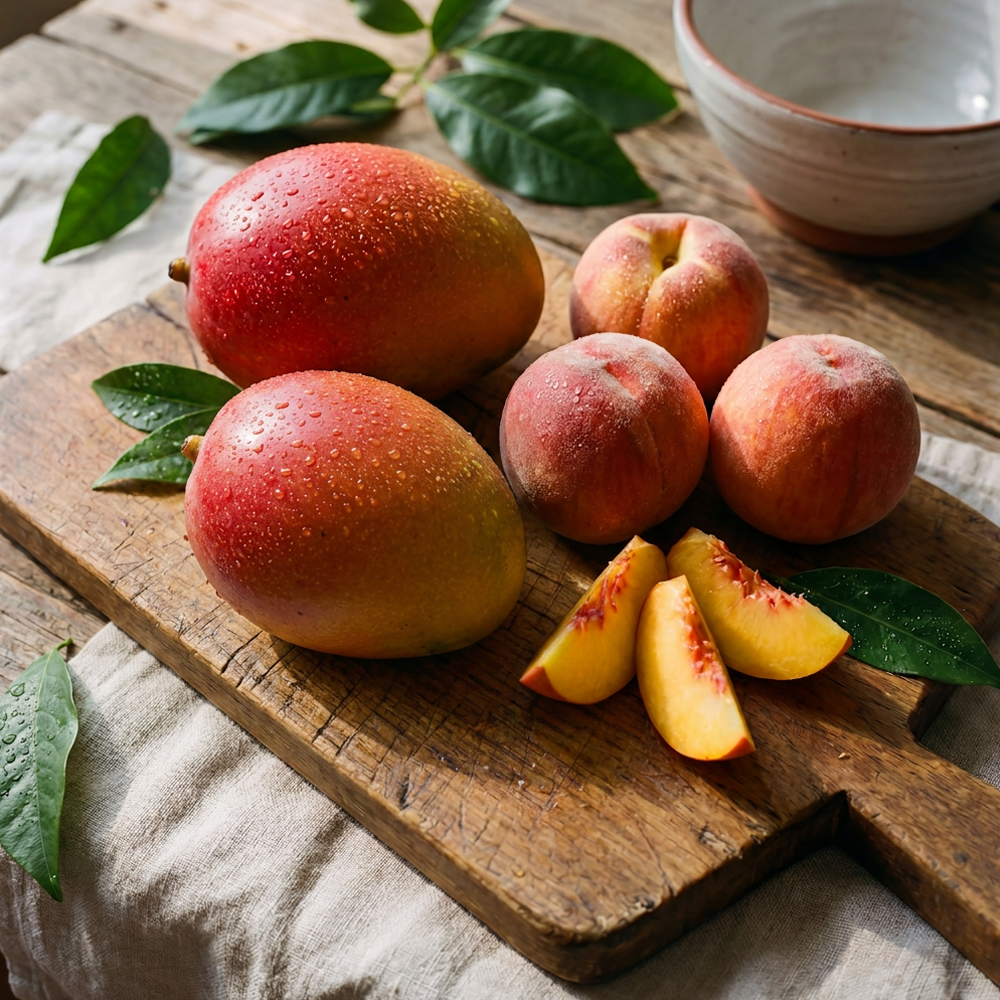 Natural Peach Mango Fragrance Oil image number null