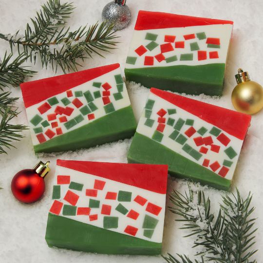 Christmas Confetti Soap Project image number null