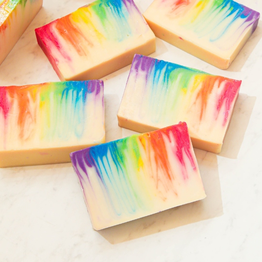 Rainbow Splash Soap Project image number null