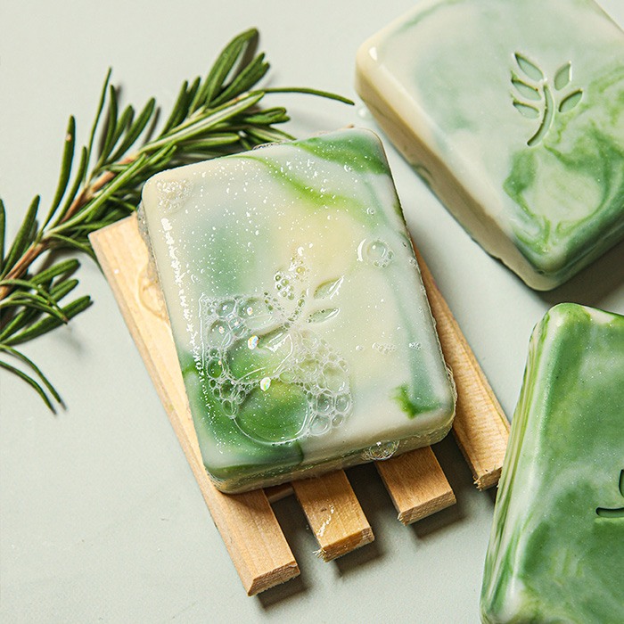 Rosemary Swirl Soap Project image number null