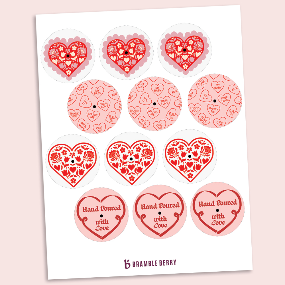 Valentine's Day Printable Tags image number null