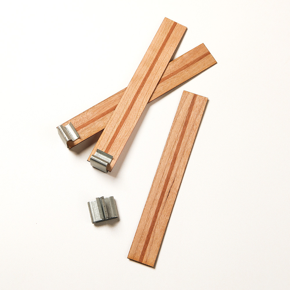 Long Wide Wooden Wick image number null
