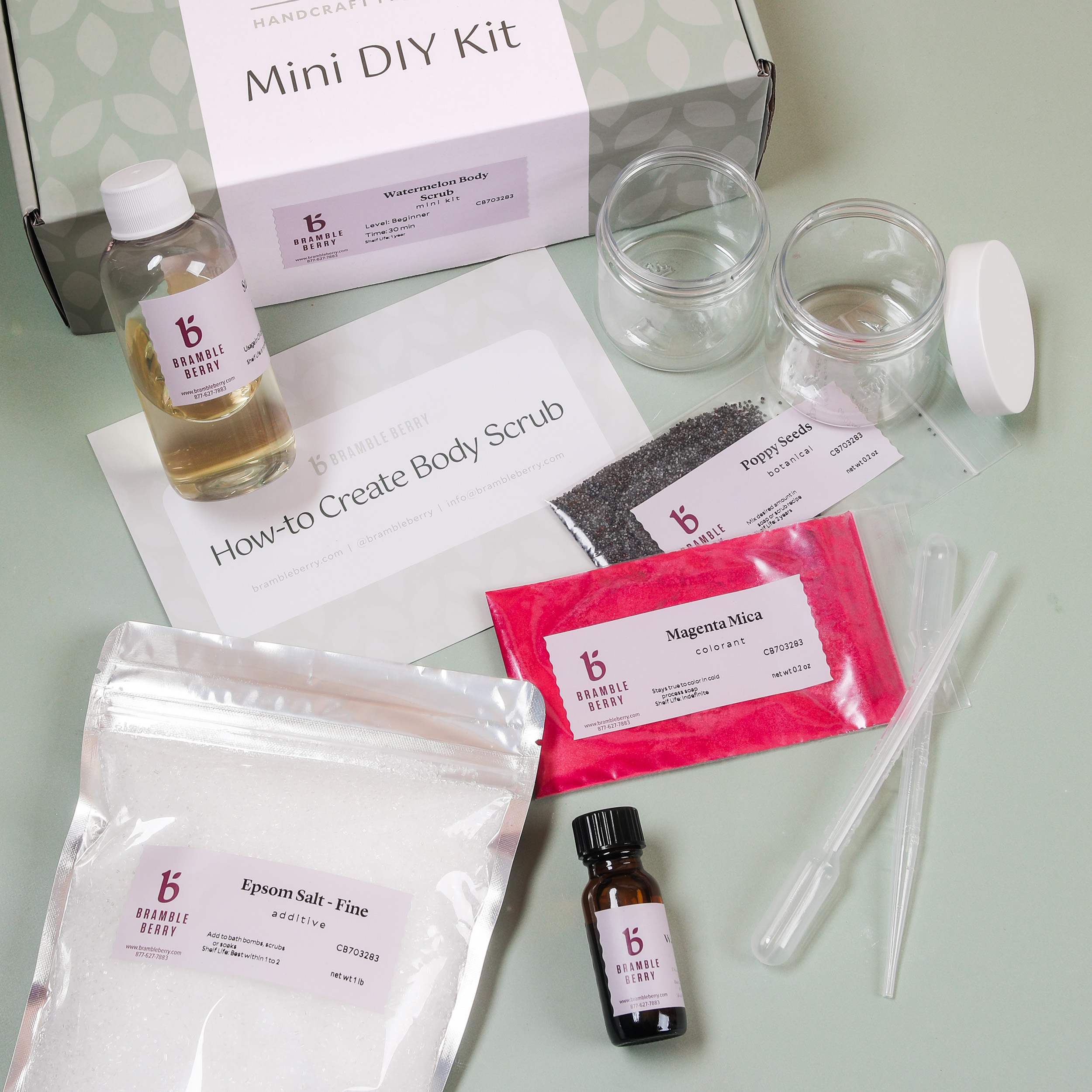 Mini Watermelon Scrub Kit image number null
