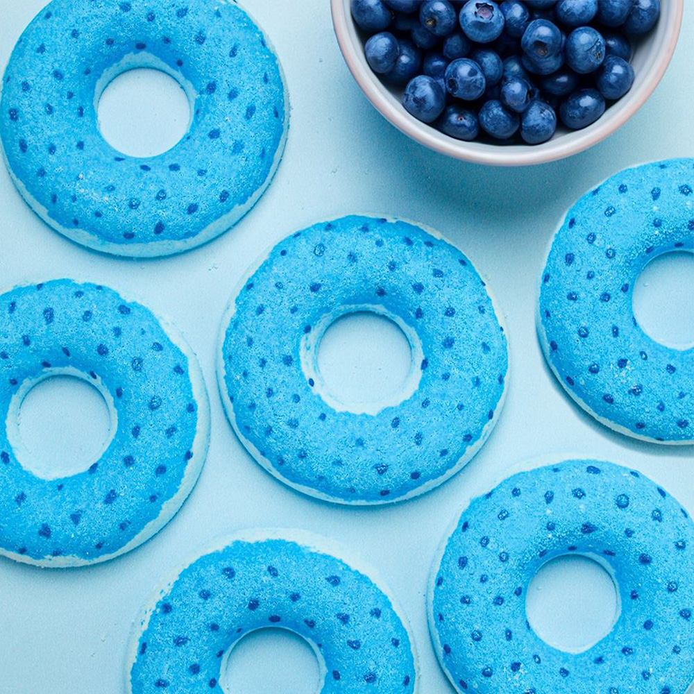 Blueberry Donut Bath Bomb Project image number null
